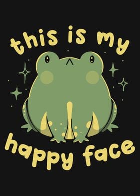 Frog Happy Face