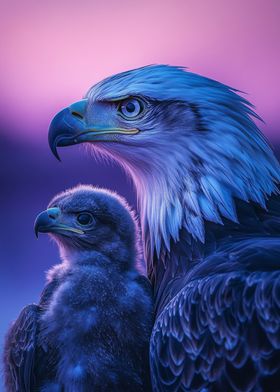 Eagle and Chick