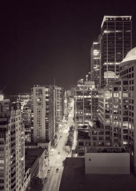 Seattle Downtown at Night