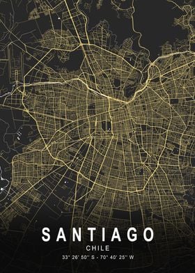 Santiago Silver City Map