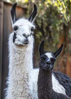 Llama and Baby Llama