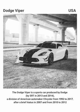 Dodge Viper Sports Car