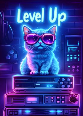 Level Up Cat