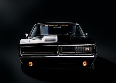 Black Dodge Charger R/T