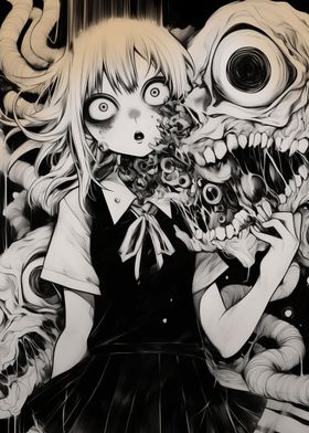 Horror Anime Girl