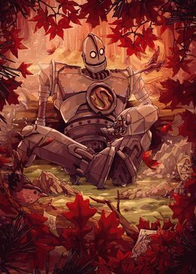 The Iron Giant in Autumn