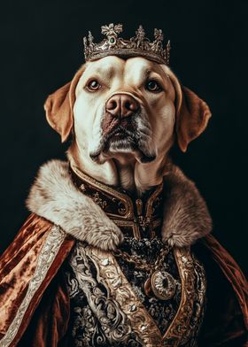 Dog King Portrait