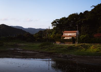 Japanese House by the Water