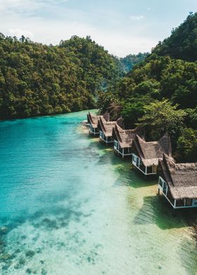 Tropical Overwater Bungalows