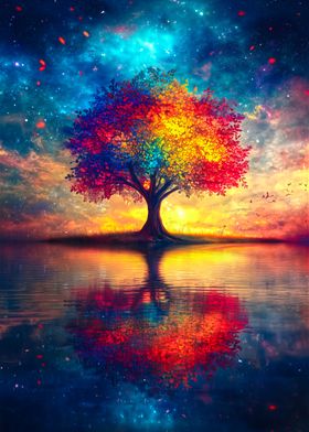 Rainbow Tree Of Life