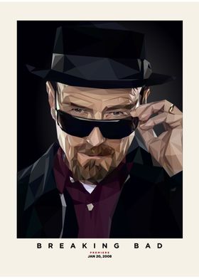 Breaking Bad Walter White Poster