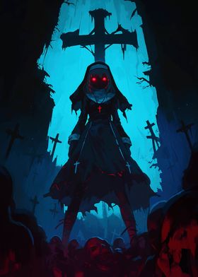 Dark Nun in Graveyard