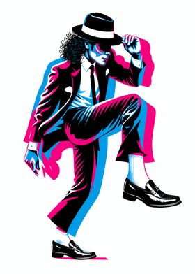 King of Pop pop art