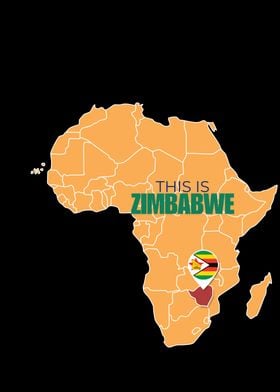 Zimbabwe Map