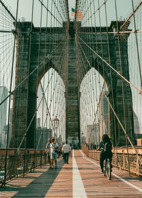 Brooklyn Bridge Walkway