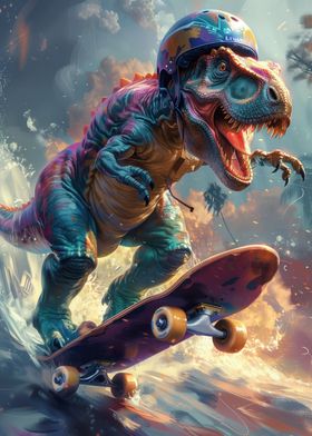 T-Rex Skateboarding