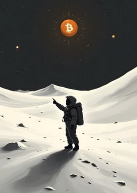 Bitcoin on the Moon