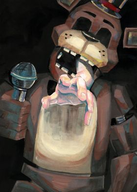 Freddy Fazbear Painting