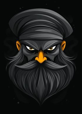 Fierce Pirate Portrait