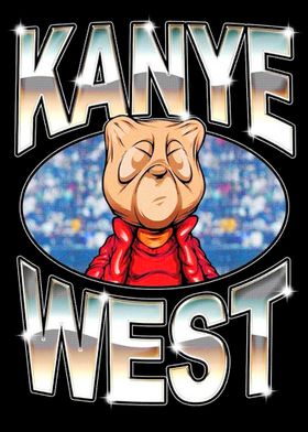 Kanye West Bear Mascot