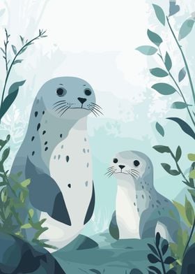 Seals in a Blue World