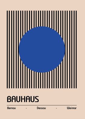 Bauhaus Geometric Art Print