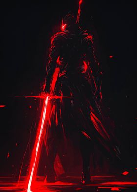 Red-Glowing Warrior