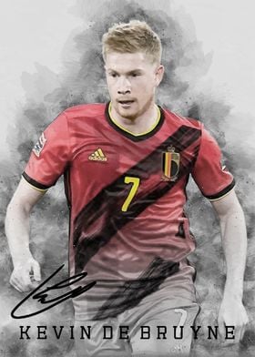 Kevin De Bruyne Belgium Jersey