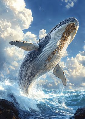 Humpback Whale Leap