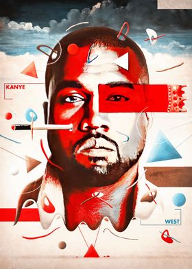 Kanye West Abstract Portra