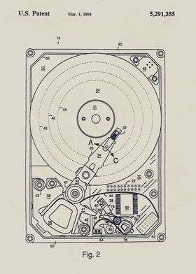 Hard Disk Drive Patent 