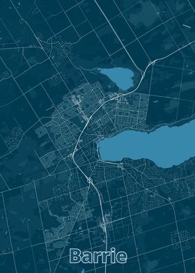 Barrie City Map