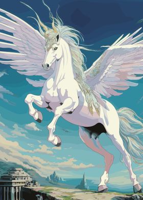 White Winged Pegasus