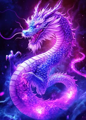 Purple Dragon Artwork