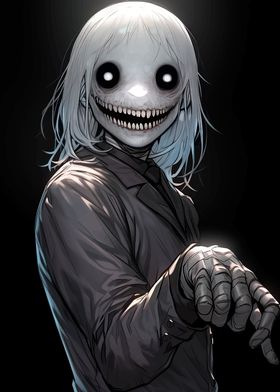 Creepy Anime Character