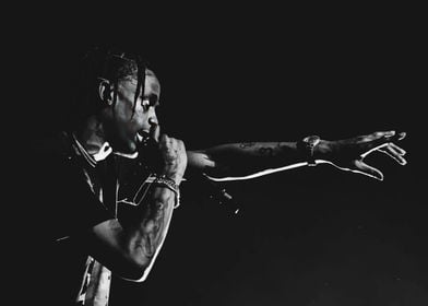 Travis Scott Performing