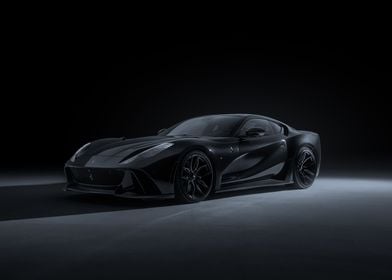 Black Ferrari 812 Superfast