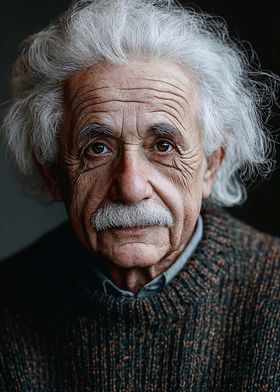 Albert Einstein Portrait