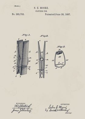 Clothes Peg Patent