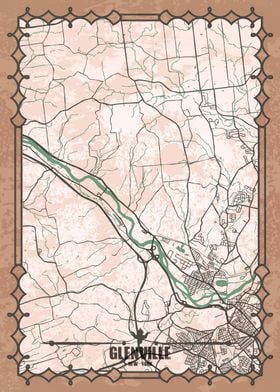 Glenville, New York Map