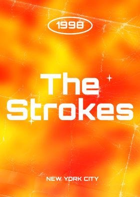 The Strokes 1998 Poster