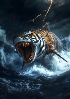 Tiger Shark Animal Hybrid