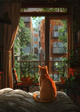 Cat by the Window