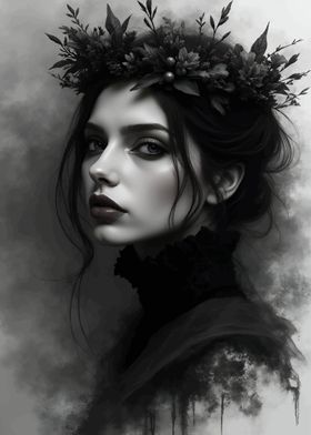 Dark Beauty Portrait