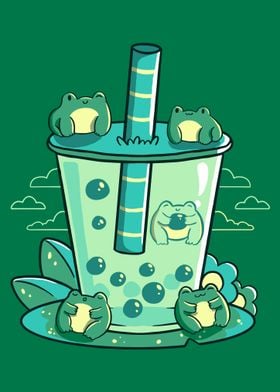 Froggy Boba Tea