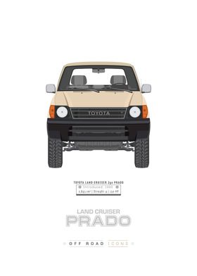 Land Cruiser Prado desert tan