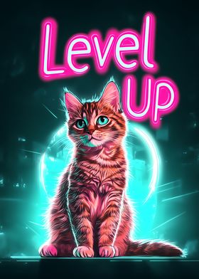 Level Up Cat