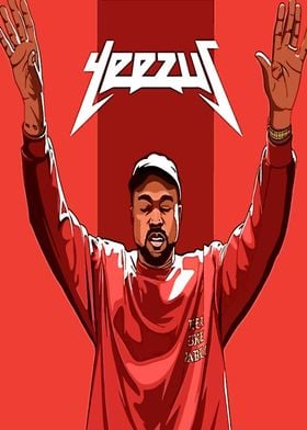 Kanye West Yeezy Poster