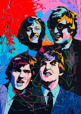 The Beatles Pop Art