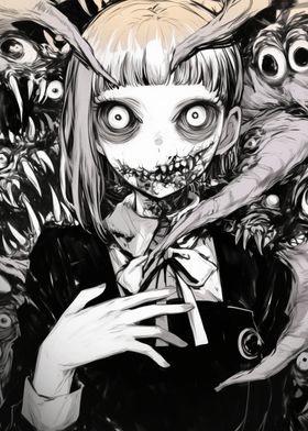 Horror Anime Girl